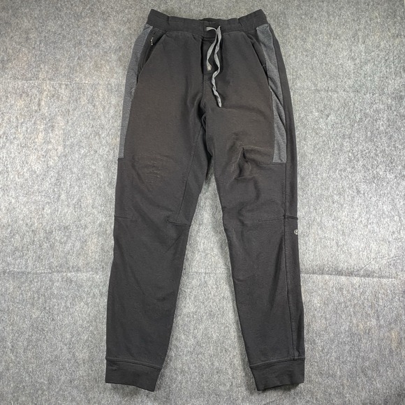 Lululemon Jogger Sweatpants Men's Medium 30" Inseam Gray Drawstring Pockets - Picture 1 of 12